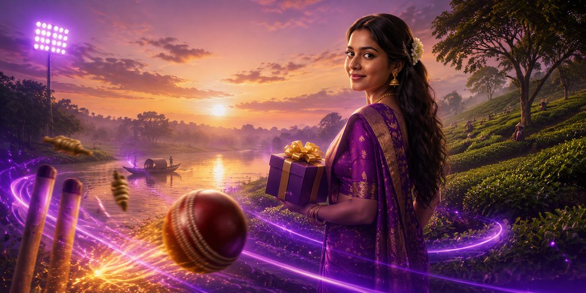 বগুড়ার চা বাগানে 575 - এ ক্রিকেট বেটিং করছেন একজন ব্যবহারকারী